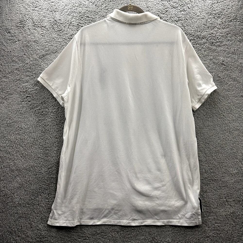 Vintage Polo Ralph Lauren‎ 2XL White Wimbledon Polo Casual Tennis Big Pony - Picture 8 of 10